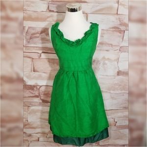 Lula Kate Ruffle Neckline Cocktail Dress